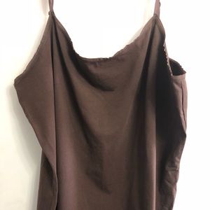 LANE BRYANT - Brown Stretch Cami